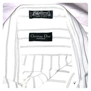 Men’s vintage Christian Dior Buttondown